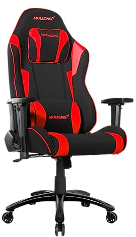 AKRacing EX-Wide Special Edition Siège de Jeu sur PC Siège capitonné Noir, Rouge