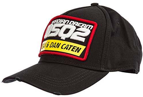 DSQUARED2 Herren Cap Nero
