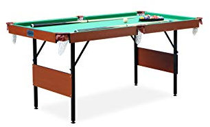 Rack Pool Tables crux Pieghevole 55 in Biliardo/Tavolo da Biliardo (Menta Verde)
