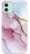 JIAXIUFEN Compatible with iPhone 11 Case Shiny Gold Electroplated Glitter Marble Slim Shockproof TPU Soft Rubber Silicone Cover Phone Case for iPhone 11 6.1 inch Purple Gold