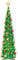 6ft Illuminated Christmas Tree Pop Up 5' Warm White Multicolor 8 Mode Timer Ball Ornaments Battery Operated Pencil Artificial Fine Tree Christmas Party Decoration