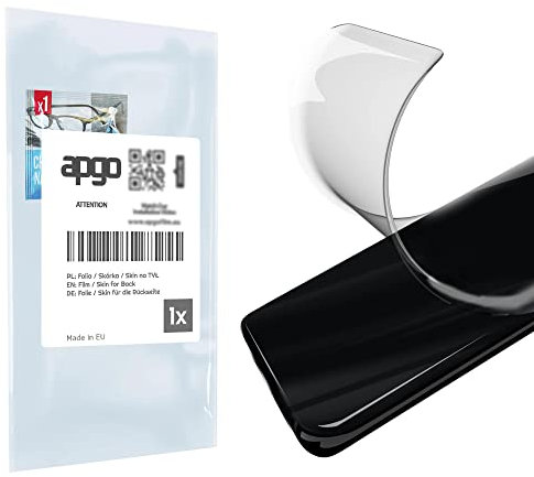 apgo Rückseite Schutzfolie für ZTE Nubia Red Magic Mars - Hinten Schutzfolie, Rückseite Folie, Hydrogel-Folie mit Positionierhilfe [Glänzend]