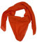 Baumwolltuch Schal Kopftuch Damen Herren Unisex Bandana Halstuch Accessoire Multifunktionstuchviele Atmungsaktiv und Weich Gesichtsschutz für Herbst und Winter Farben 100x100 cm (Orange)