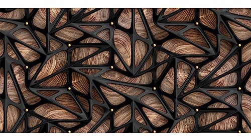 HUBDECO Schutzunterlage für den Schreibtisch - Schützt Schreibtisch vor Kratzern und Schäden - Langlebig, Hitzebeständig - Pflegeleicht, Wasserfest - Mauspad - 120x60cm - Holz