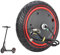 kyaoayo Elektroroller Aufblasbarer Reifen Nabenmotor 350W 36V Scooter Motor mit Vollgummireifen für Xiaomi M365/M365 Pro Elektroroller Elektro-Scooter Reifenmotor 8,5 Zoll, HERE0625