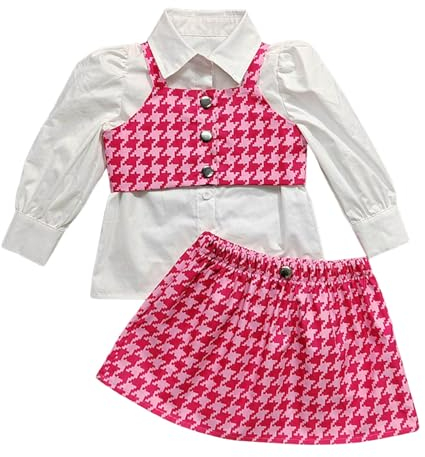 XTBFOOJ Familien weihnachtspyjama Kurzarm Hemd Kinder Babysachen Mädchen Neugeboren Baby Kinder Bagger Babykleidung Mädchen 6-12 Monate Kurzarm Hemd Kinder