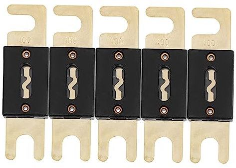 Anl Sicherung 100a 5 Stück Zinklegierung Inline Sicherung