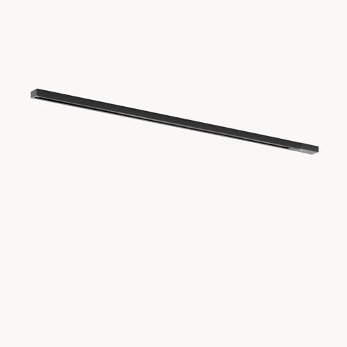 Qub Focus III 1-Phasen Schienensystem decke - 100cm - Spannungsschiene Schwarz - für Deckenstrahlers