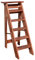 Escabeau/échelle/Chaise Pliable à 6 marches, escabeau Polyvalent rembourré en Bois, Outils de Jardin légers, Charge maximale 150 kg (2 Couleurs)/a