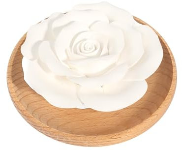 Rose Fragrance Stones for Essential Oils,Plant Therapy Passive Rose Aromatherapy Diffuser for Aromatherapy in Bedroom,Bathroom,Office,Room Fragrance,Fragrance Carrier,Aromatherapy