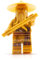Lego Ninjago Figuren Set: Goldener Meister Wu (Golden Wu Sensei), Ninjago Figur aus Lego 71741, Lego Ninjago Sensei Wu