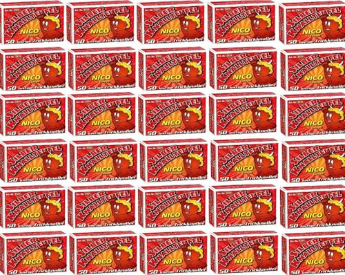 1000 x Premium Knallteufel - Knallerbsen - für Kinder und Jugendliche - 20 Päkchen - XXL Multi Pack - Silvester Spaß - Bestellung bis 29.12 garantierte Lieferung bis 31.12 (1000)