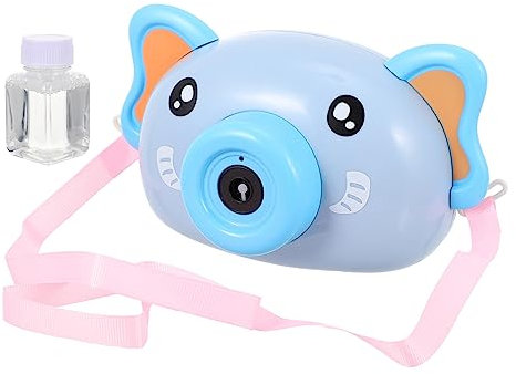 TOBBOMEY 1 Juego Eléctrico Pequeño Elefante Máquina De Burbujas Juguete De Dibujos Animados Máquina De Burbujas Soplador De Burbujas Juguetes Niños Fabricante De Burbujas Adorable