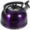 GALPADA Bouilloire Qui Siffle Fort Rétro Pot Thé Moderne Bouilloire à Eau Chaude Polyvalent Bouilloire Noire Avec Bouilloire Camping Sifflement Cher Violet,mauve Acier Inoxydable