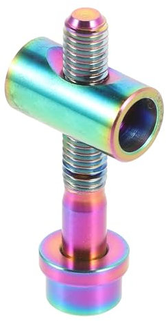 FUNOMOCYA Pernos De Bicicleta Tijas De Sillín Tornillos De Titanio Ajustador Sillín Resistencia