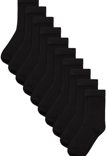 NEXT Jungen Socken mit hohem Baumwollanteil, 10er-Pack 31-44