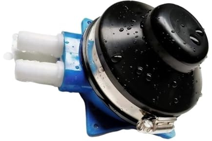 ResGcx Self-Priming Marine Foot Water Pump Fits 1/2 Flexible Hose for Boat RV Bilge Galley Toilet Wash Basin