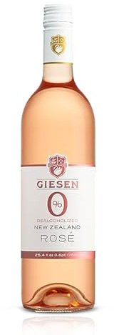 Wise Bartender- Giesen Alcohol Free Rosé Wine (0.5% ABV) (Pack of 1)