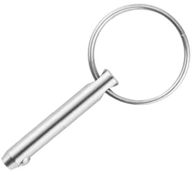 KIXZSAZ 316 Stainless Steel Boat Top Deck Hinge Quick Release Pin 6 x 35mm
