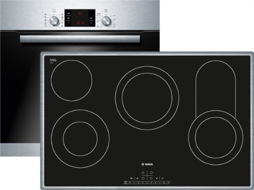 Bosch HBD78PS50 Backofen-Kochfeld-Kombination/A / 63 L / 3D Heißluft Plus/Direct Select/edelstahl
