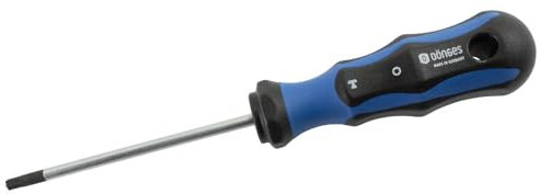 Dönges Torx-Schraubendreher, T9, Klingenlänge 60 mm (Schraubendreher Schraubenzieher Torxschraubendreher Torxdreher Torxschraubenzieher Innensechsrundschraubendreher Innensechsrunddreher)