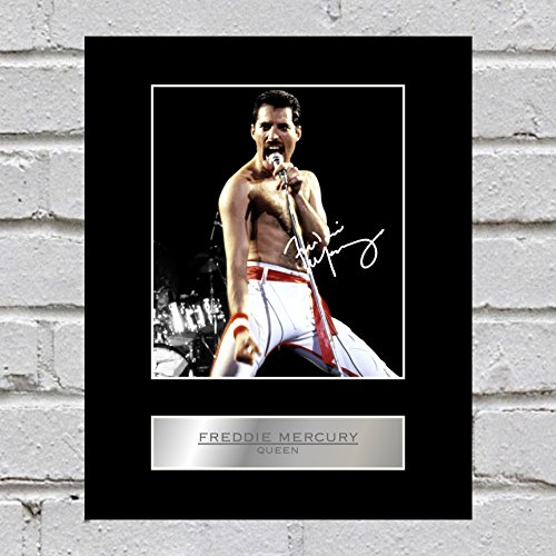 Freddie Mercury Foto Display Queen