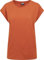 Urban Classics Ladies Extended Shoulder Tee, Camiseta Mujer, Rust Orange, XXL