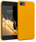 kwmobile Hülle kompatibel mit Apple iPhone SE (2022) / iPhone SE (2020) / iPhone 8 / iPhone 7 Hülle - Silikon Handy Case - Handyhülle weiche Oberfläche - kabelloses Laden - Apricot