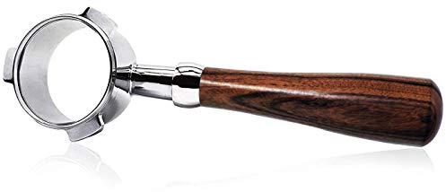 Premium 54mm Naked Bottomless Portafilter, Compatible with Breville Barista BES 870/878/880 Replacement Breville Bottomless Portafilter, Not Include Filter Basket