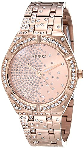 GUESS Women Analog Quartz Watch with Stainless Steel Strap GW0312L3