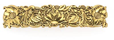 KKJOY Vintage Metall Haarspange Gold, Gänseblümchen Haarklammer, Haarnadeln Groß, Gothic Haarspangen Damen, Braut Haarschmuck Hochzeit, Bananenspange für Frauen und Mädchen