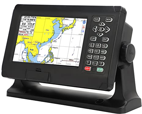 Entatial Key Assist Plotter, WiFi 8 Zoll Stabiler Anti-Interferenz Hohe BDS GPS Plotter für Marine