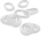 Okuli 8 x Gommini Auricolari in Silicone Ricambio per Samsung Galaxy Buds Live Auricolari Cuffie in Bianco
