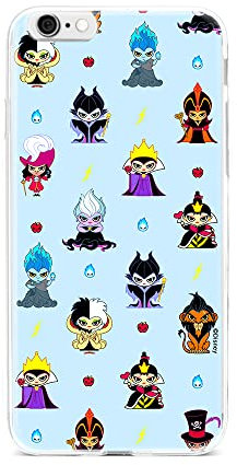 ERT GROUP mobile phone case for Iphone 6/6S original and officially Licensed Disney pattern Disney Villains 007 optimally adapted to the shape of the mobile phone, case made of TPU