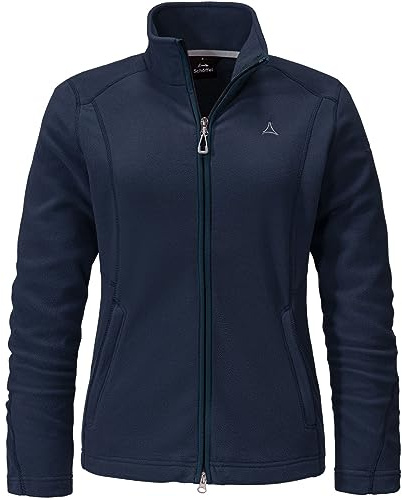 Schöffel Damen Fleece Jacket Leona3, navy blazer, 38