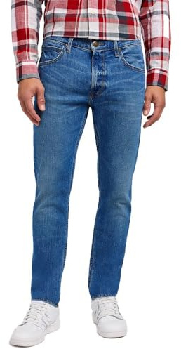Lee Hombre Luke Jeans, Indigo Vintage, 30W / 32L