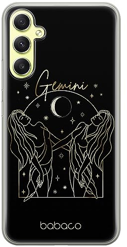 Babaco ERT Group Handyhülle für Samsung A34 5G Original und offiziell Lizenziertes Muster Zodiac Woman 003 optimal an die Form des Handy angepasst, hülle aus TPU