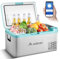 AAOBOSI Kompressor Kühlbox, Kühlbox Auto 20 Liter (-20℃~20℃),APP Steuerung,12V/24V DC & 110-240V AC Camping Kühlschrank für Auto, Lkw, Boot oder für Zuhause