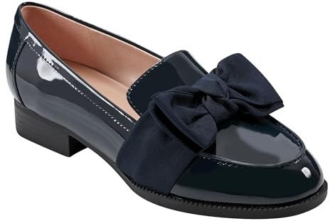 Bandolino Damen Lindio Loafer, Navypatent402, 38 EU