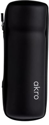 Akro Porte-outils pour vélo Cycling Tool Capsule Box | Étui à outils, coque dure, imperméable, poches intérieures, compatible porte-bidon, vélo montagne VTT ou route