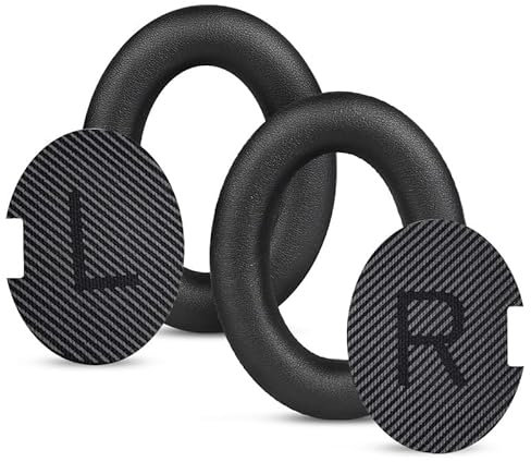 Ersatz-Ohrpolster für Bose QuietComfort QC-35 QC-35-ii QC-25 QC-15 QC-2 Kopfhörer, Ae2/Ae2i/Ae2W SoundLink SoundTrue Around-Ear, mit weicherem Proteinleder (Balac)