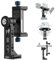 ULANZI MA53 Metall Smartphone Halterung Stativ mit Arca Swiss und Uka, Handy Stativhalter 360° Drehbar, Handy Stativ Adapter mit 1/4|3/8“ Schraubloch für Video Vlog Aufnahme Livestreaming