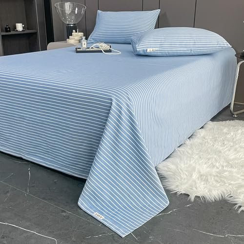 JIANINGHOME Bettlaken ohne Gummizug 48x74cm/2pcs,Weiches und pflegeleichtes Betttuch aus Baumwolle ohne Gummizug