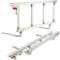 Helangel Barandilla Cama Adultos Abatible Barandilla Cama Ancianos para Cama Protector Lateral Seguridad Asidero Barrera de Cama Cama Hospital Cabecera 97 x 40 cm