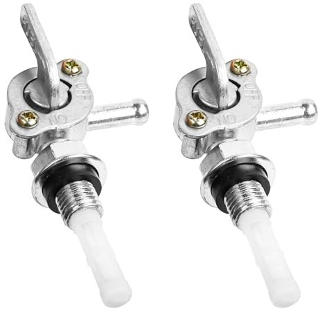 Interruptor de gasolina M10 grifo de gasolina universal para generador de combustible para generador de combustible motocicletas Offroad Karts (2 unidades)