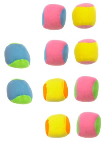 DRESSOOS 10St GOO-Ball brausetabletten Sport Activity für Klebriger Ball kinderknallzeug spielsachen für draußen Klebeball Ballspiel fangen Schlagball werfen Stoff Colorful