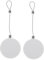 OSALADI Steel Wire Security Lanyard Box 2pcs Wire Storage Box for Shop Display Protection