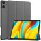 SATURCASE Custodia per tablet Teclast T50 Pro da 11, in pelle PU, pieghevole, sottile, leggera, con funzione di accensione e spegnimento automatico (grigio)