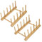 2Pcs Puzzle Rack for Wooden Puzzles, Pre-Assemble Woodens Puzzle Holder Rack for Collection Lovers, Wooden Puzzles Storage Racks Display for Books, Crafts Books Collection Storage