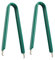 CONGARTENO Lot De 2 Extracteurs De Touches pour Clavier Mécanique Outil De Retrait De Touches Vert